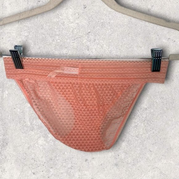 NEW Madewell Mesh Bikini Bottom Underwear Size Small Panties Light Blossom Boho - Picture 3 of 8